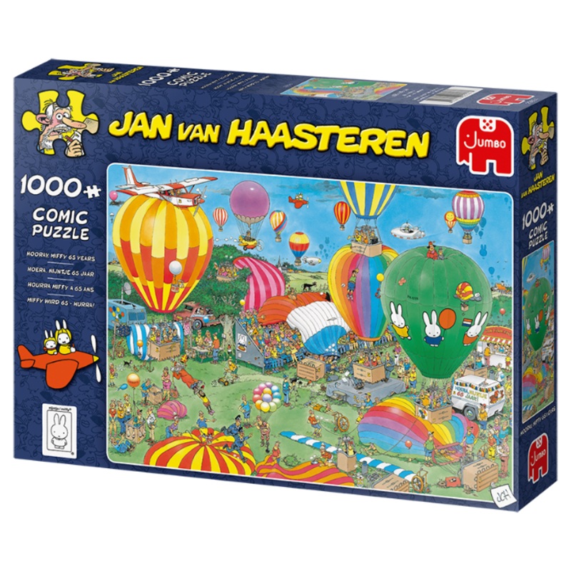 1000pc JVH Hooray Miffy 65 Years – Comic Puzzle