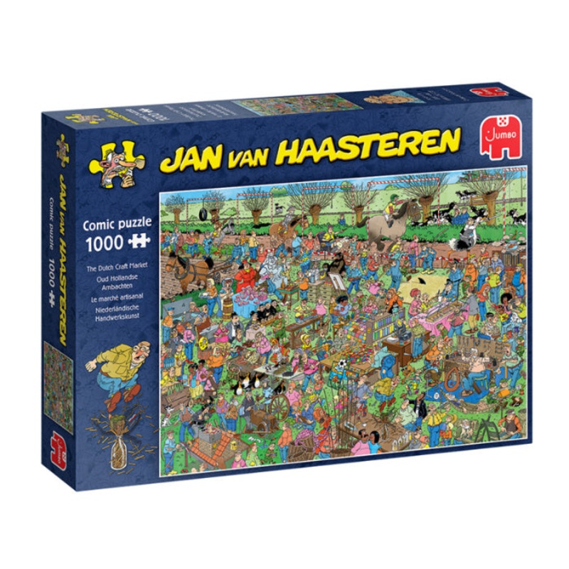 1000pc JVH The Dutch Craft Market – Comic Puzzle