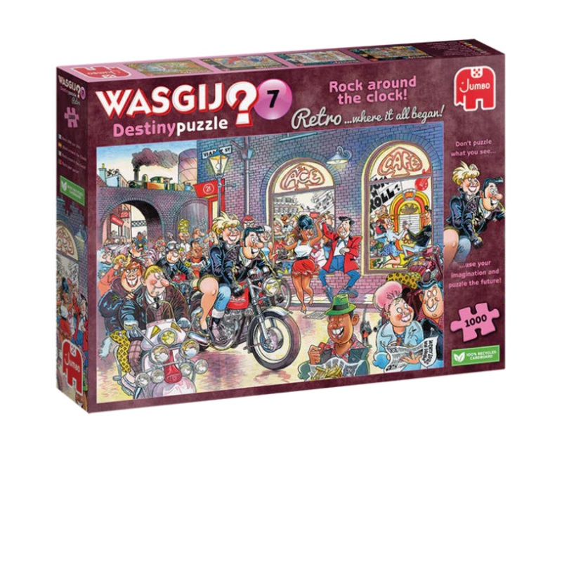 1000pc Wasgij? Retro Destiny 7 – Rock around the clock! Puzzle
