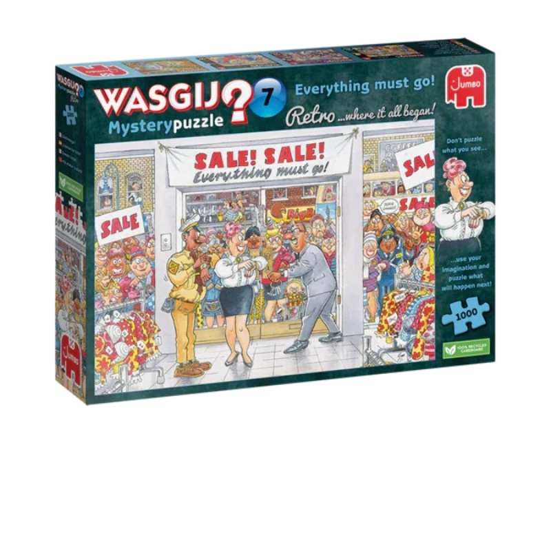 1000pc Wasgij? Retro Mystery 7 – Everything must go! Puzzle