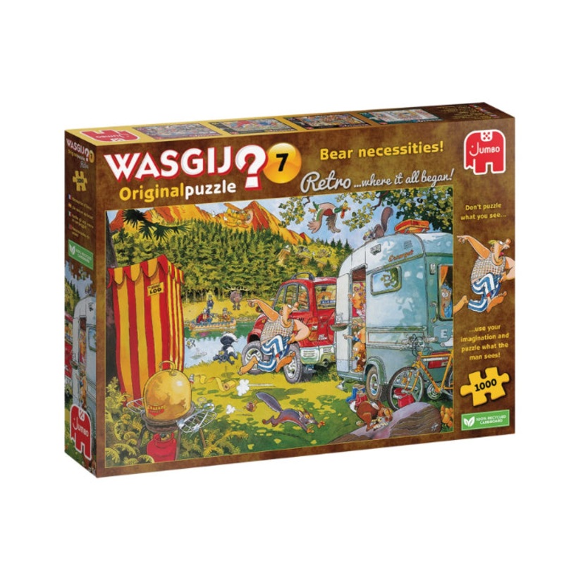 1000pc Wasgij? Retro Original 7 – Bear necessities! Puzzle