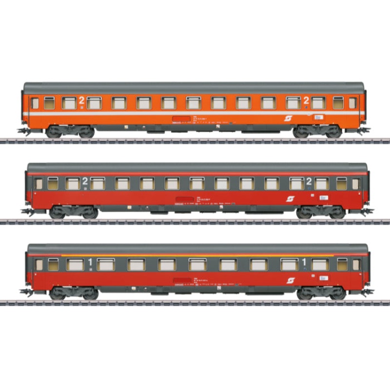 HO FD Mozart Passenger Car Set 2