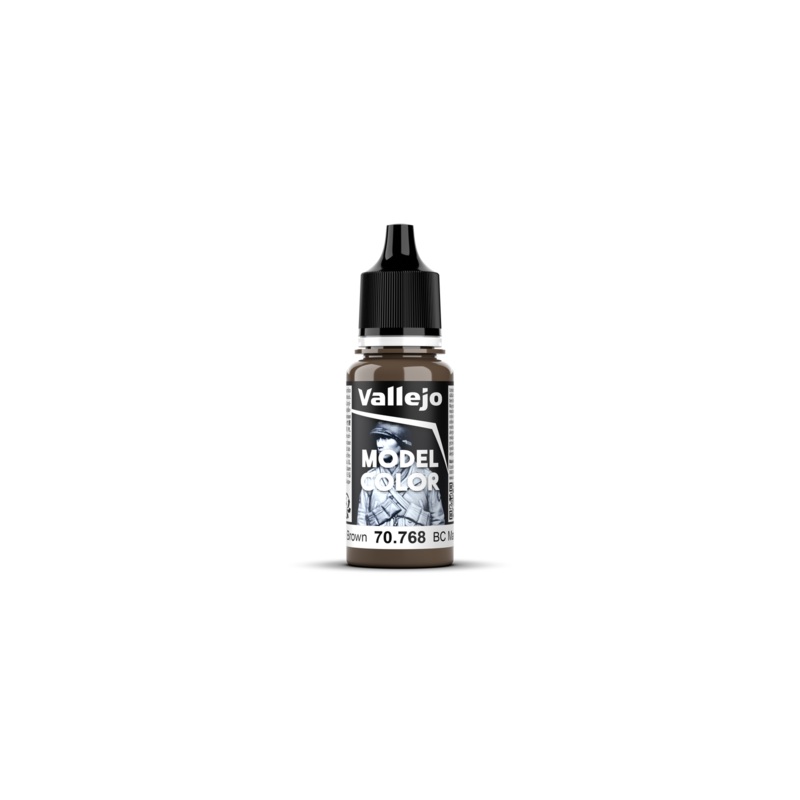 Model Colour #143 – BC Dark Brown 18ml Matt Acrylic Paint