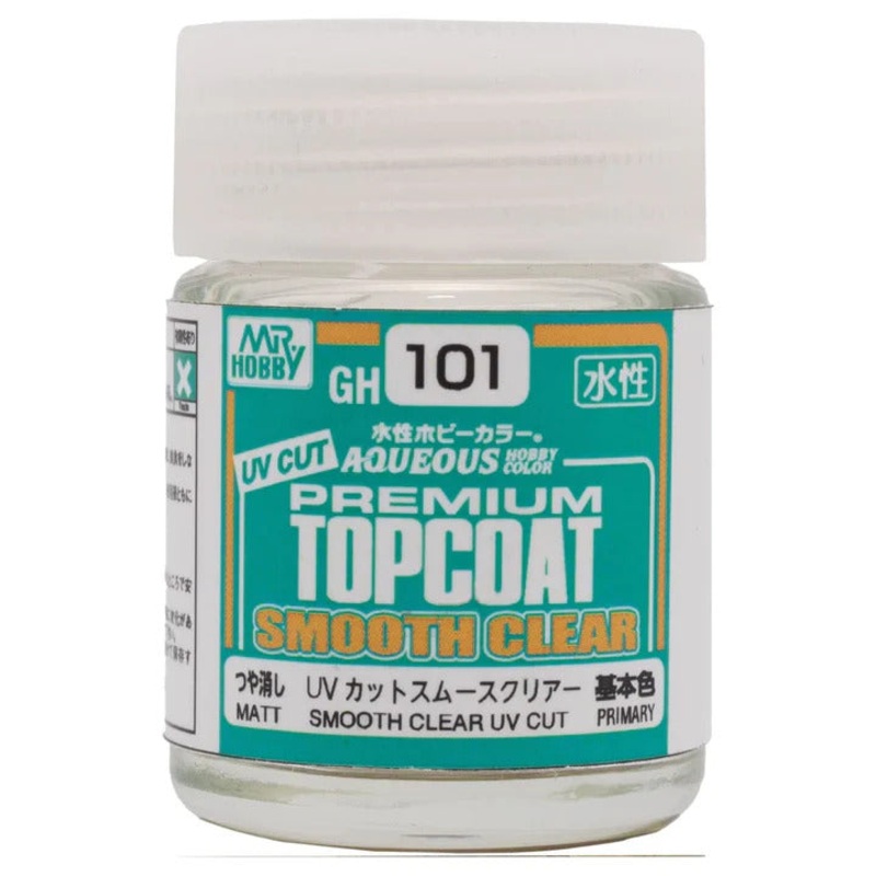 Aqueous Premium Topcoat Smooth Clear UV Cut Flat