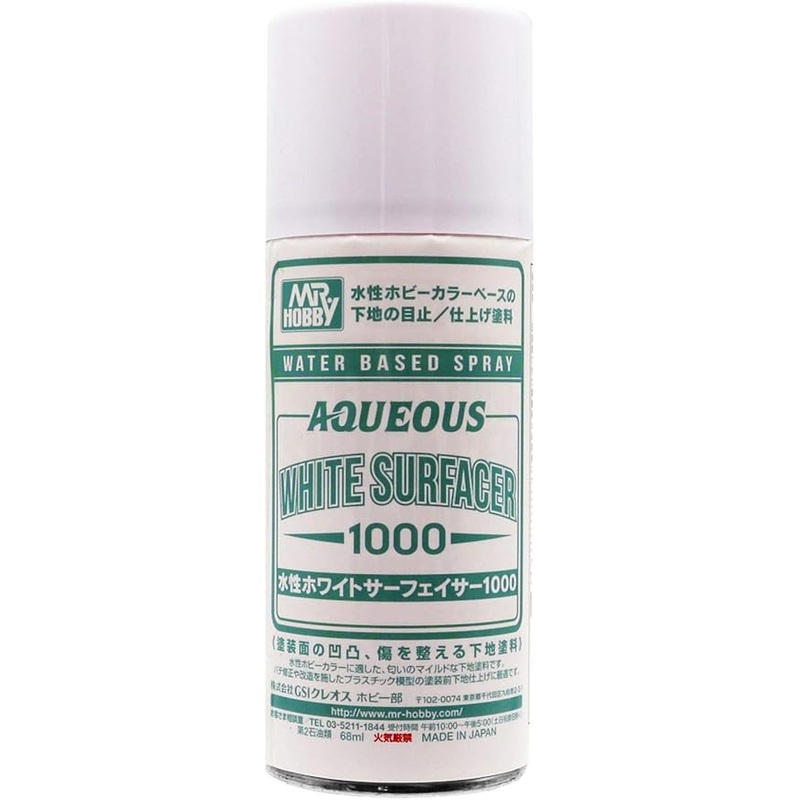 Aqueous White Surfacer 1000 Spray