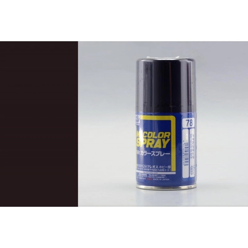 Mr Color Spray Metallic/Gloss Black