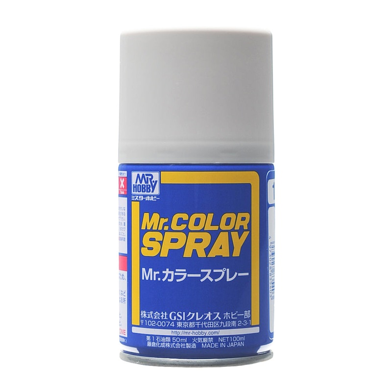 Mr Color Spray Semi-Gloss Light Gull Grey