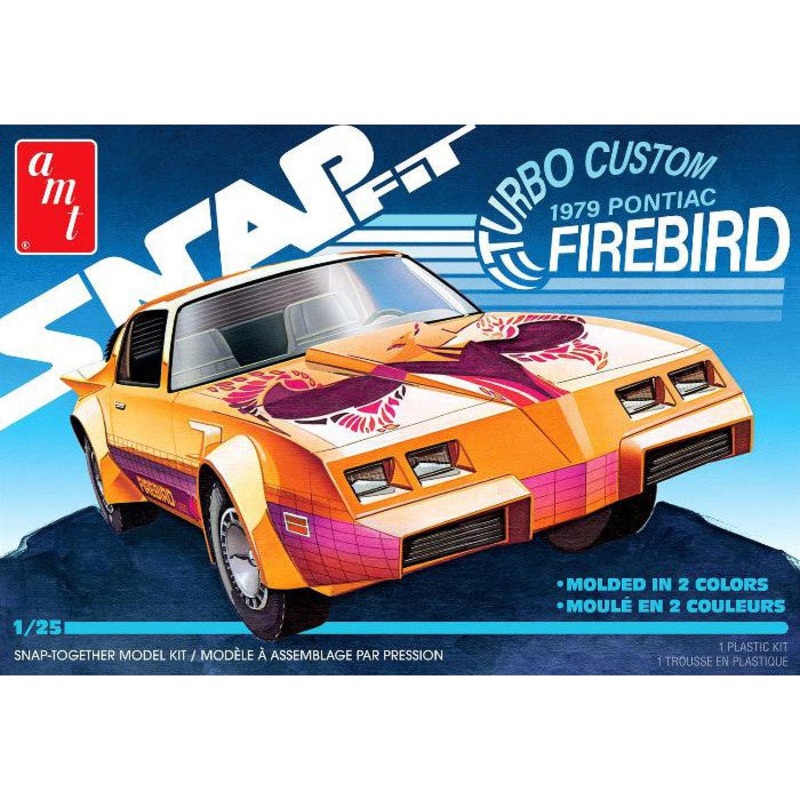 1/25 1979 Pontiac Firebird “Turbo Custom” (Snap) Plastic Model Kit