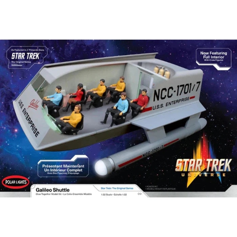 1/32 Galileo Shuttle with Interior 2T Plastic Model Kit