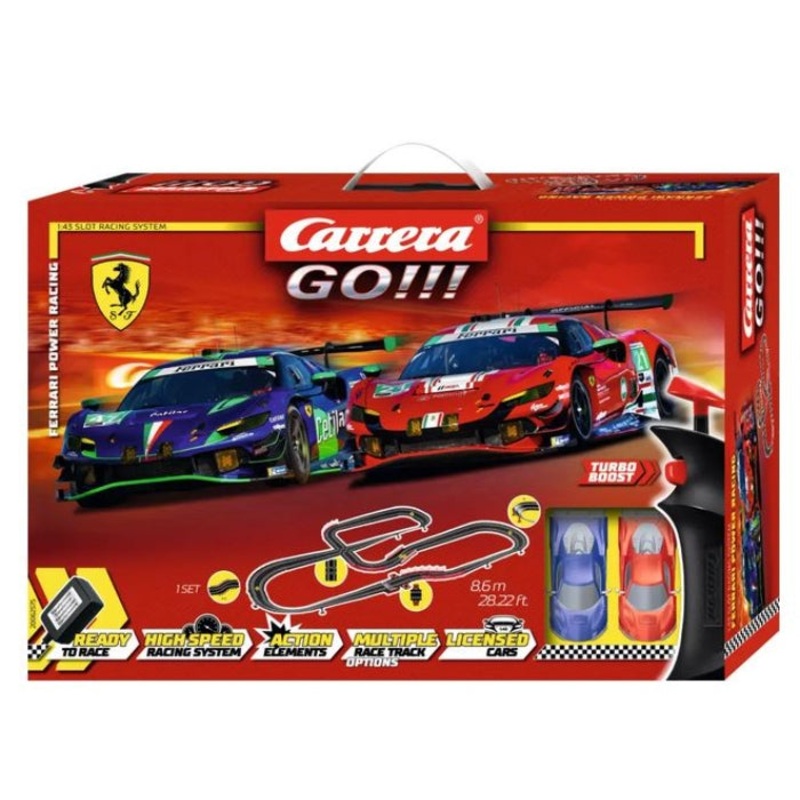 1/43 Ferrari Power Racing – GO!!! Slot Car Sets