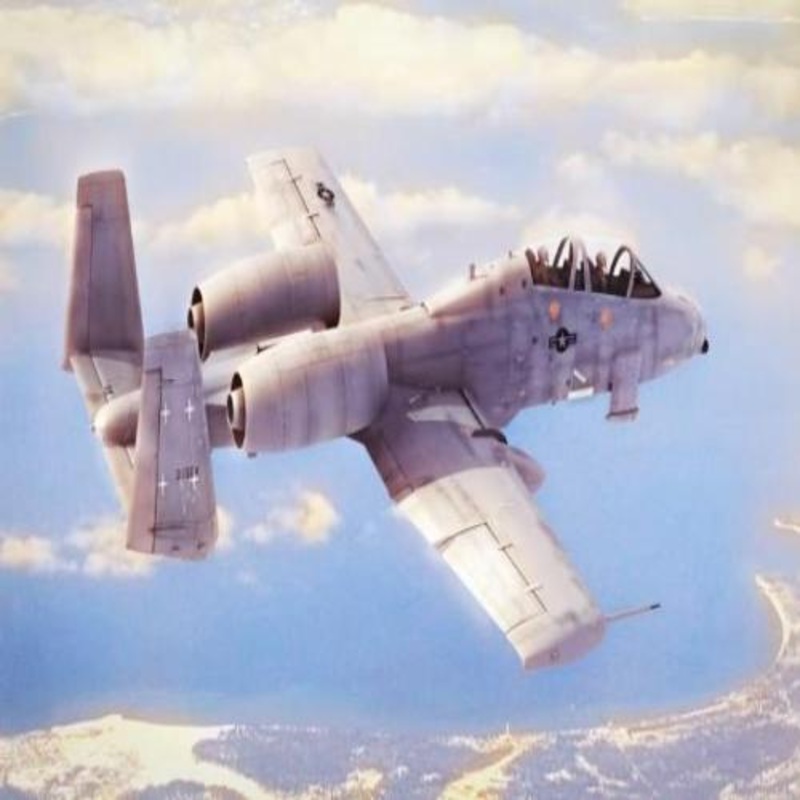 1/48 N/AW A-10A “THUNDERBOLT” II Plastic Model Kit