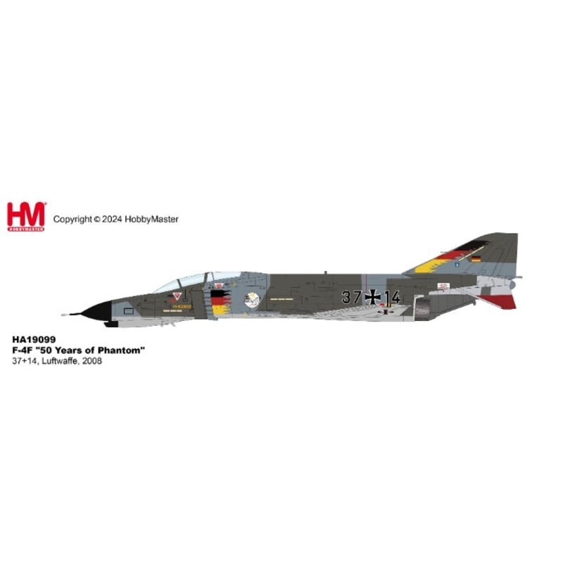 1/72 F-4F “50 Years of Phantom” 37+14 Luftwaffe 2008
