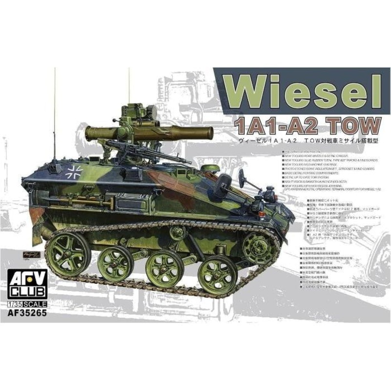 1/35 Wiesel 1A1-A2 Tow Plastic Model Kit