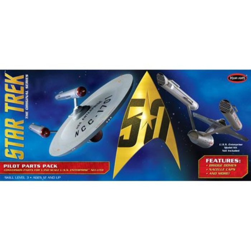 1/350 Star Trek TOS U.S.S. Enterprise Pilot Parts Pack