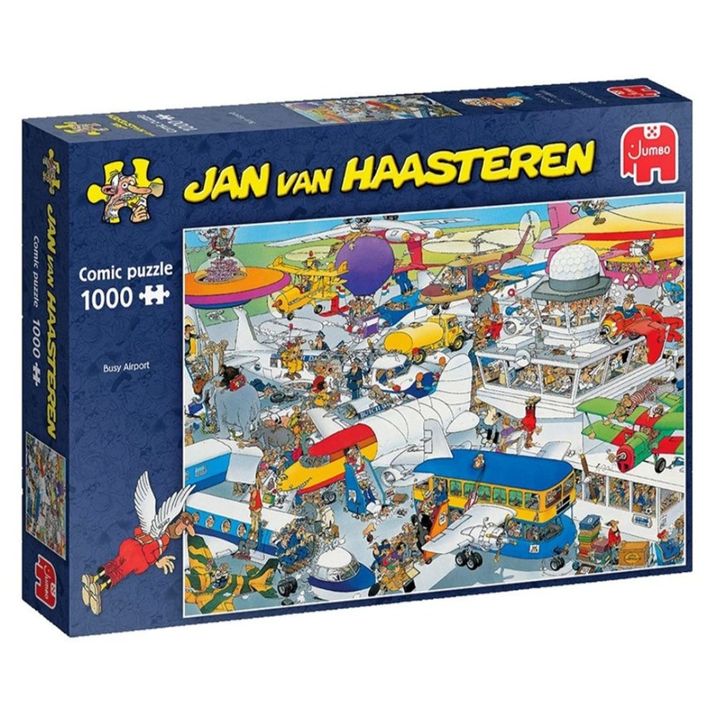 1000pc JVH Busy Airport Jigsaw Puzzle