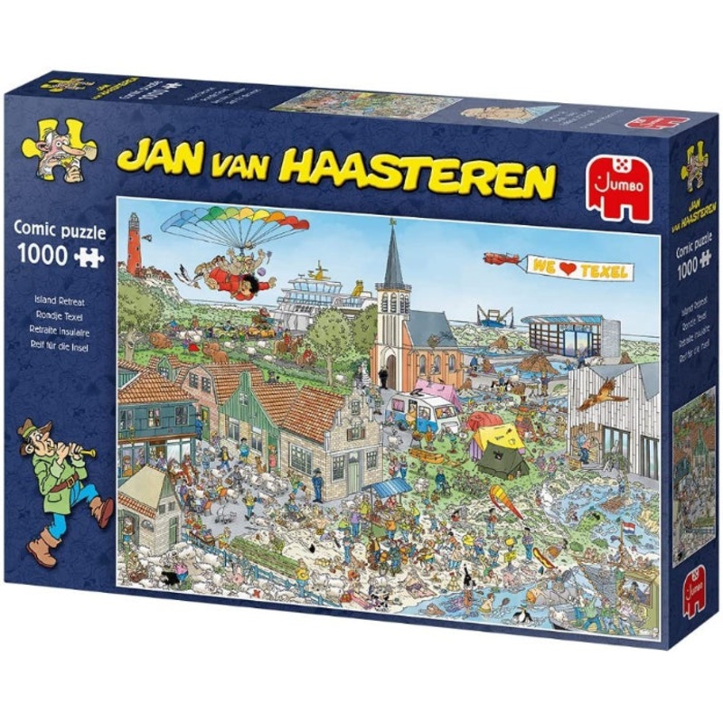 1000pc JVH Island Retreat Jigsaw Puzzle