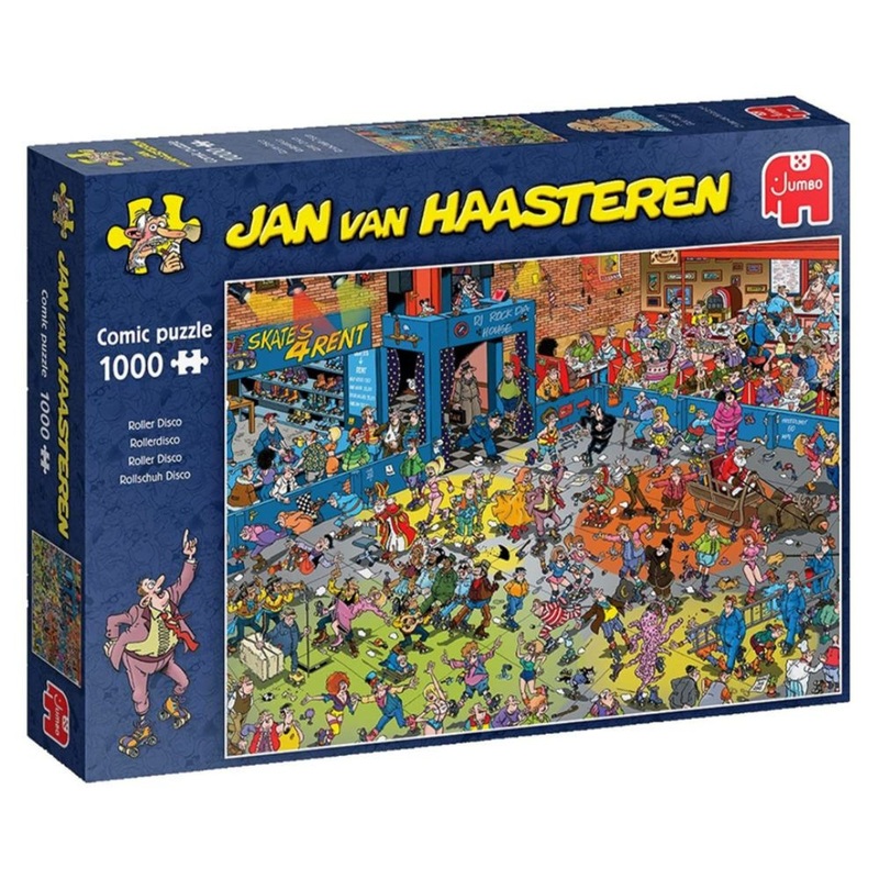 1000pc JVH Roller Disco Jigsaw Puzzle