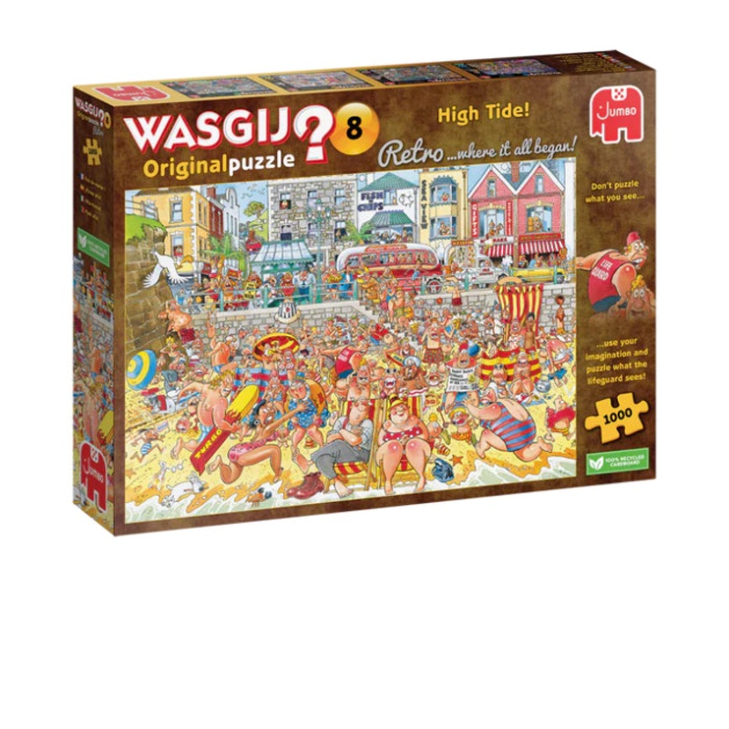 1000pc Wasgij? Retro Original #8 High Tide! Jigsaw Puzzle