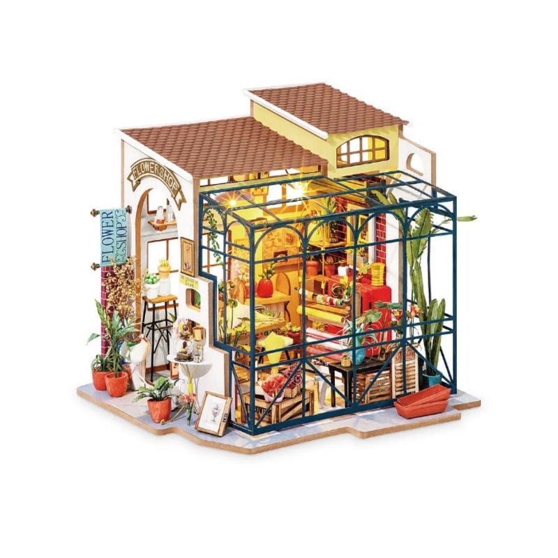 DIY Mini House Emily’s Flower Shop