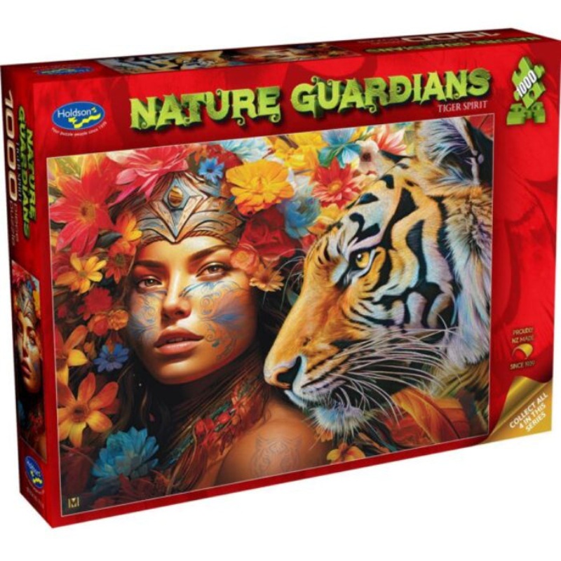1000pc Nature Guardians Tiger Spirit Jigsaw Puzzle