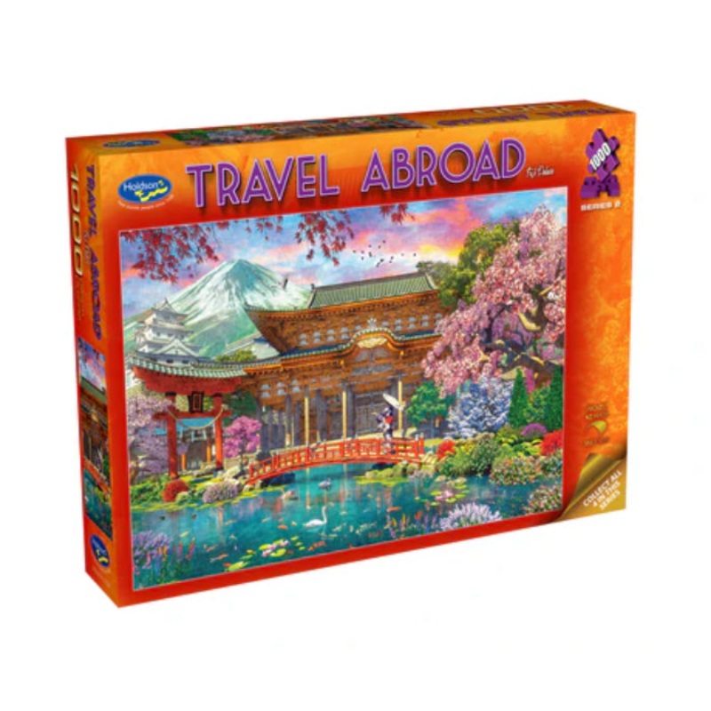 1000pc Travel Abroad 2 Fuji Palace Jigsaw Puzzle