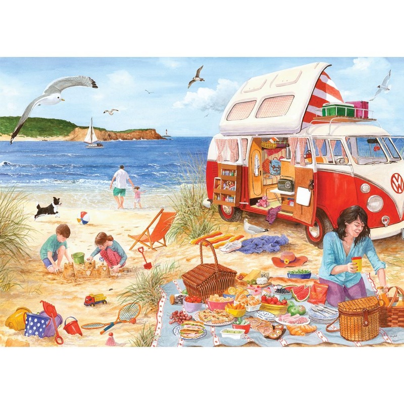 1000pc Weekend Away Campervan Beachlife Jigsaw Puzzle