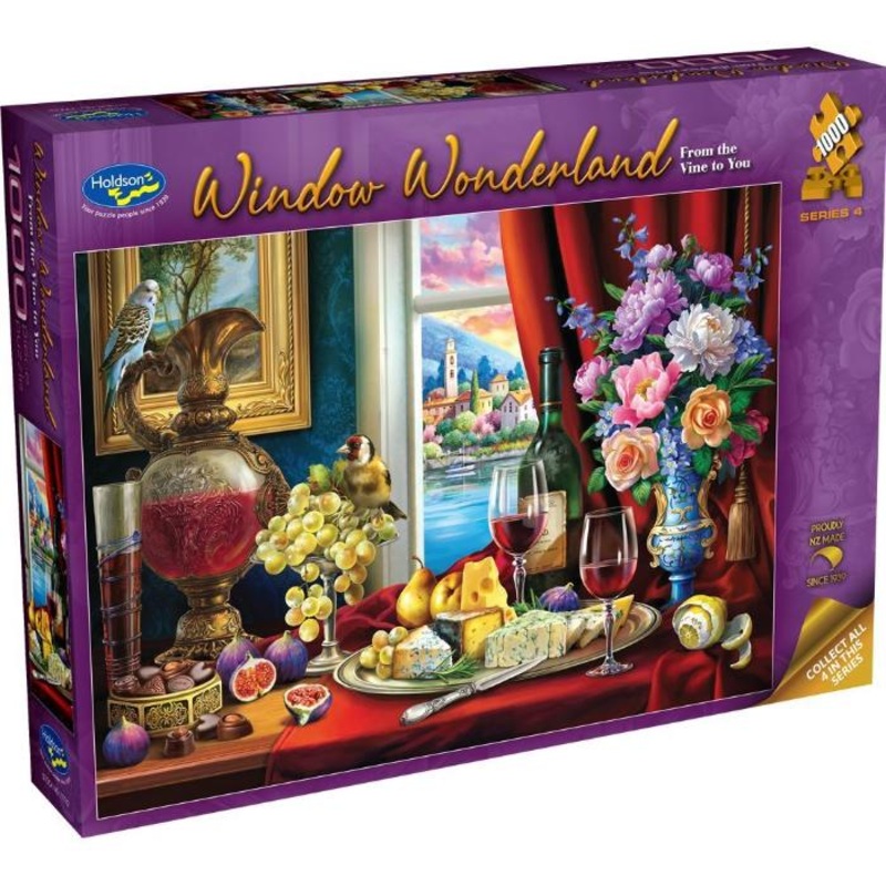 1000pc Window Wonderland 4 Vine To You! Jigsaw Puzzle