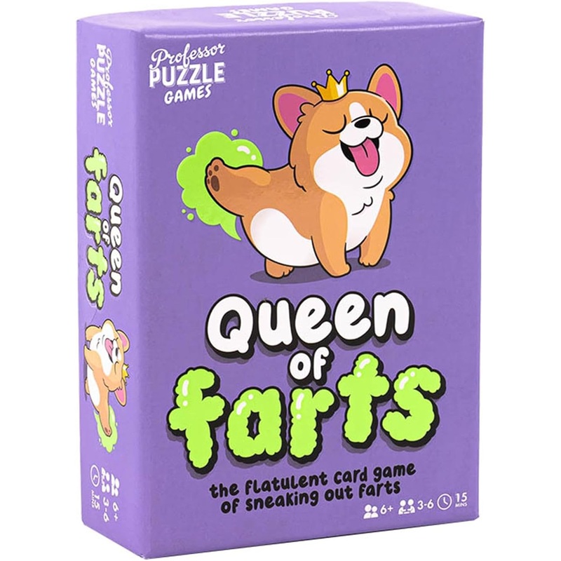 Queen of Farts Flatulent Card Game
