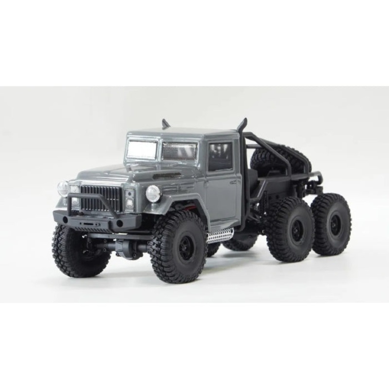 1/18 CR18 Conqueror 6×6 GREY Military Truck [1810167-GY]