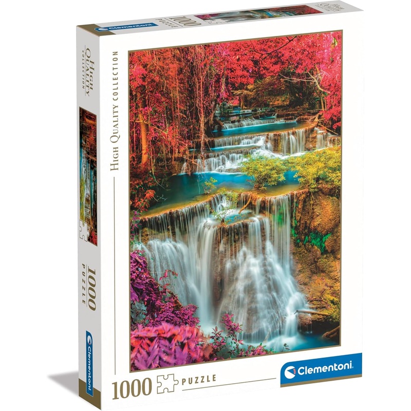 1000pc Colourful Thai Falls Jigsaw Puzzle