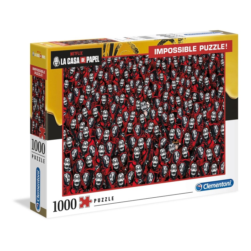 1000pc Impossible La Casa De Papel Jigsaw Puzzle