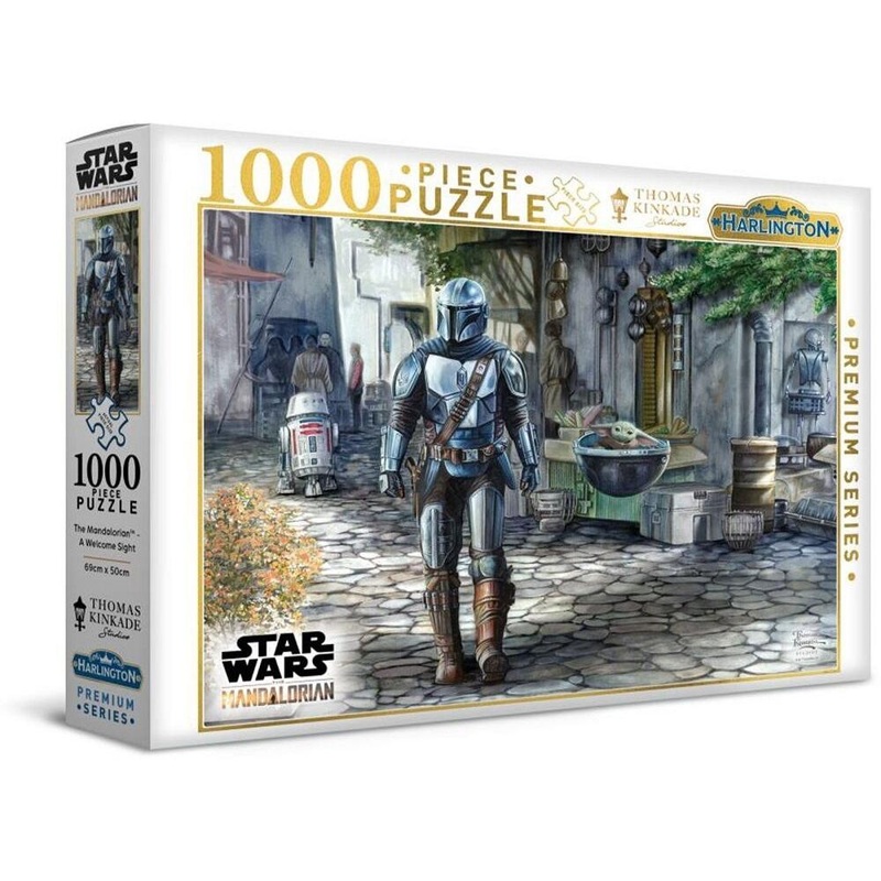 1000pc Thomas Kinkade Mandalorian Welcome Puzzle