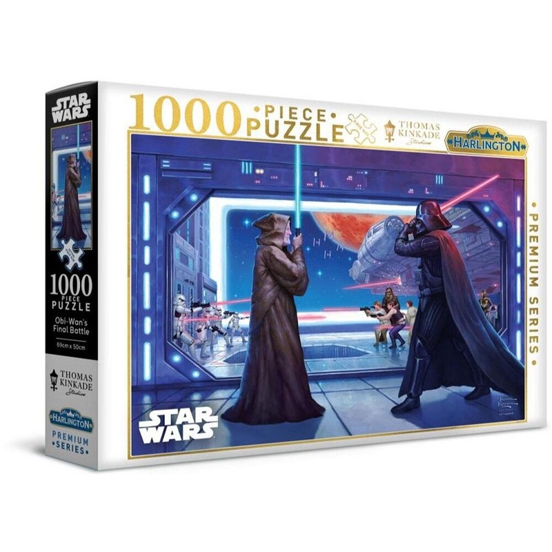 1000pc Thomas Kinkade Obi-Wan’s Final Battle Puzzle