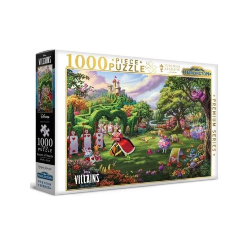 1000pc Thomas Kinkade Queen Of Hearts Puzzle