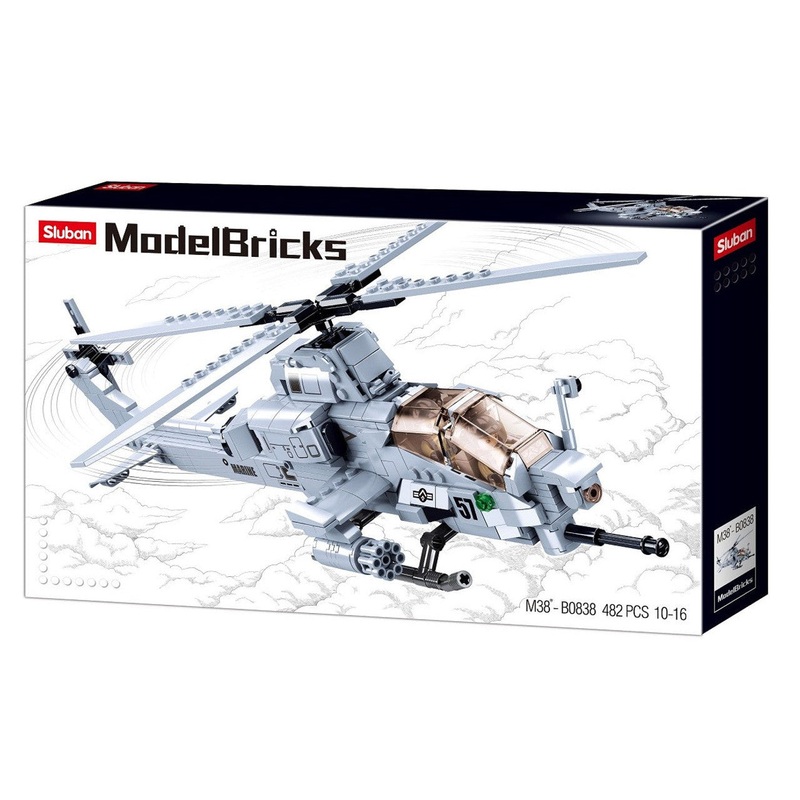 482pc AH-1Z Attack Helicopter