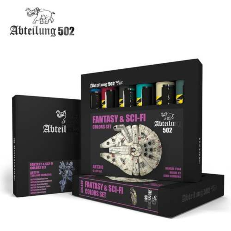 Abteilung 502 Oil Sets – Fantasy and Sci-fi Set