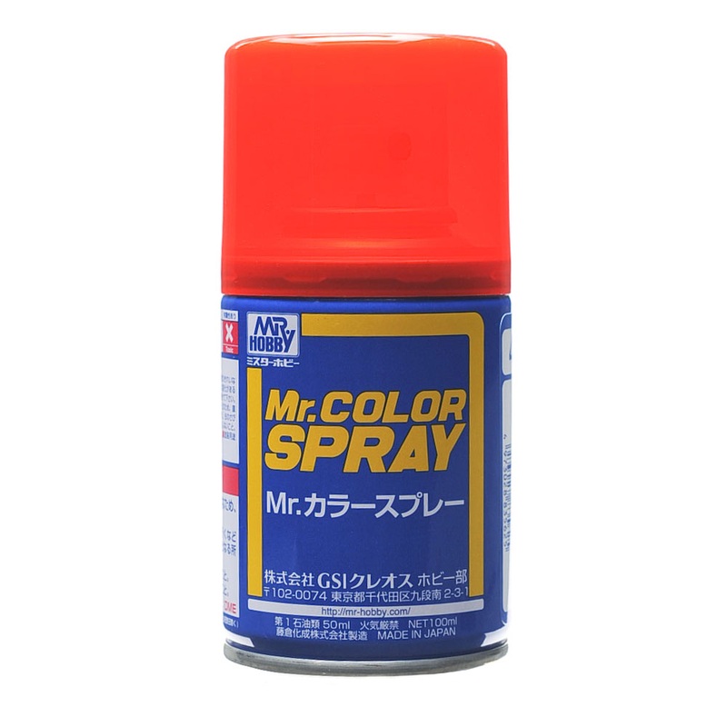 Mr Color Spray Gloss Clear Red