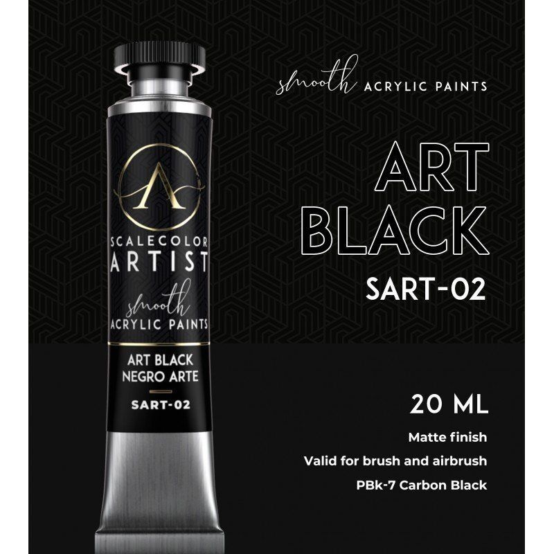 Scalecolor Artist Art Black 20ml