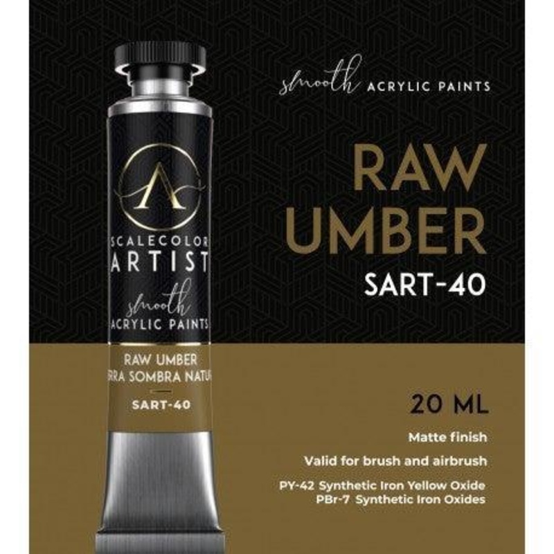 Scalecolor Artist Raw Umber 20ml