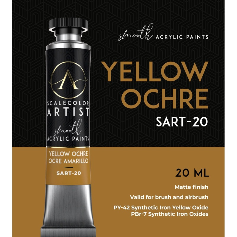 Scalecolor Artist Yellow Ochre 20ml