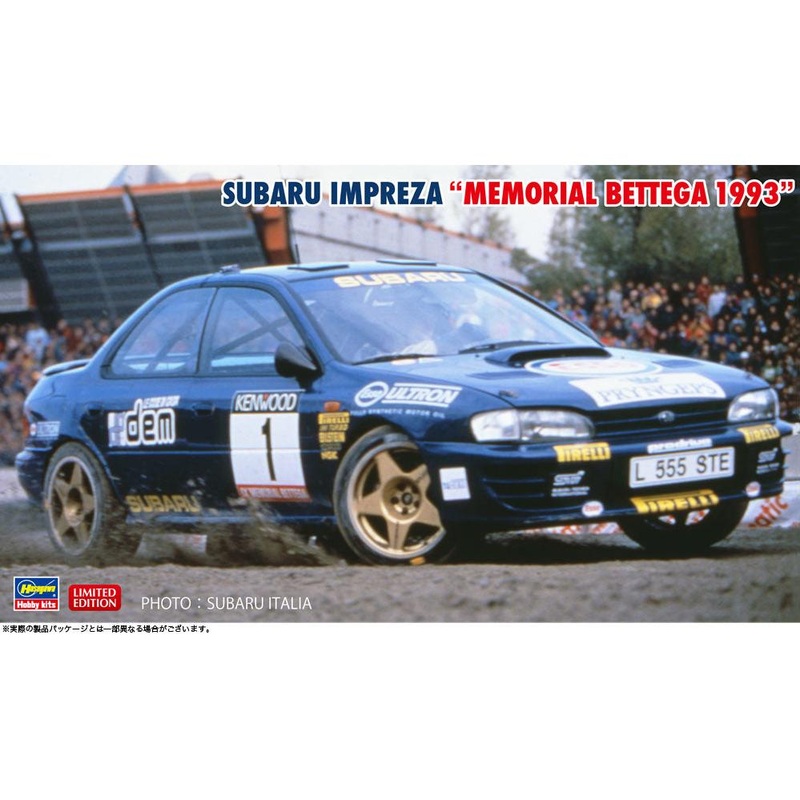 1/24 Subaru Impreza “Memorial Bettega 1993”