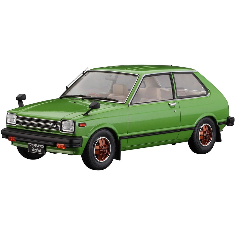 1/24 Toyota Starlet Kp61 Se (3-Door) Middle Version (1980)