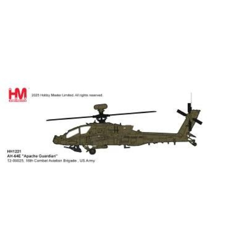 1/72 AH-64E “Apache Guardian” 12-09025 16th Combat Aviation Brigade US Army