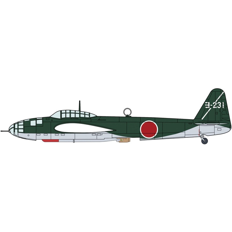 1/72 Kugisho P1Y1 Ginga (Frances) Type 11 “Yokosuka Flying Group” with Torpedo