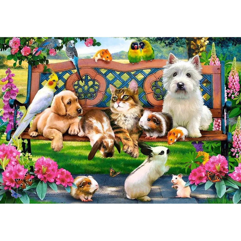 1000pc Pets In The Park Puzzle