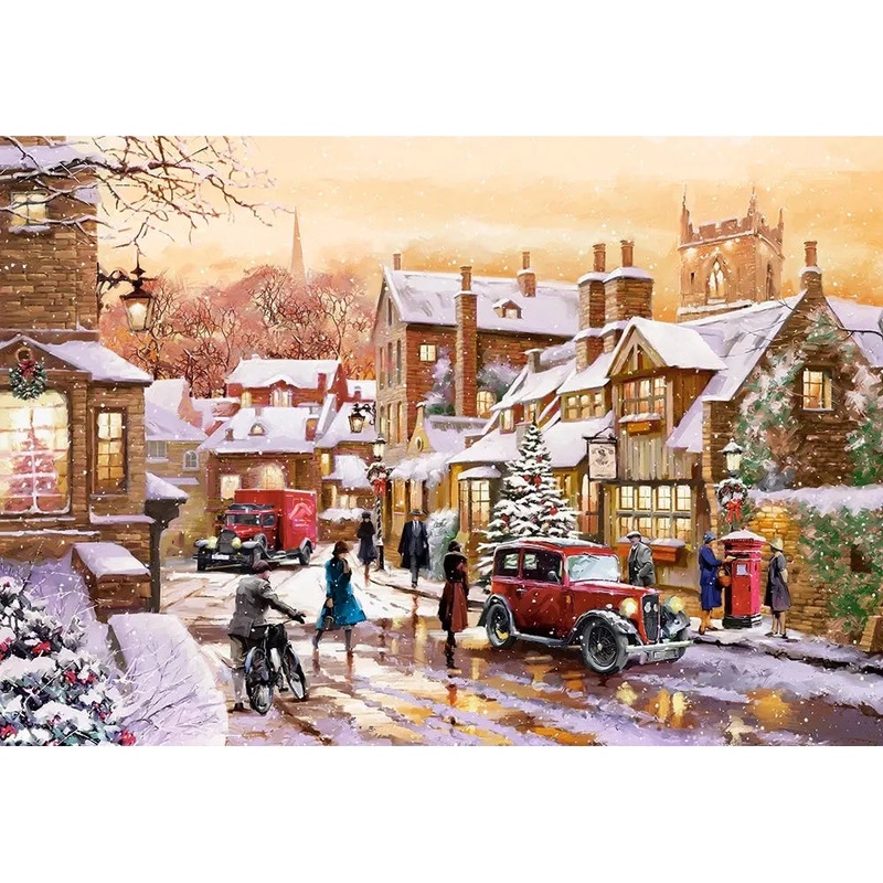 1000pc Vintage Winterland Puzzle