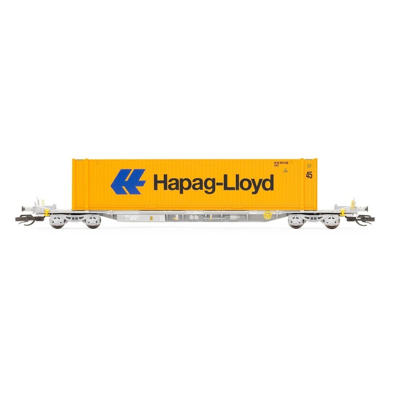 TT:120 Touax SFFGMSS IFA Wagon with 45 Container HapagLloyd Era 11