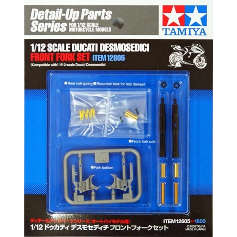 1/12 Ducati Desmosedici Front Fork Set