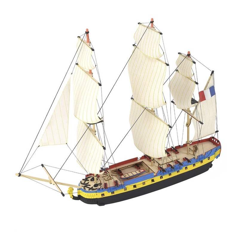 1/160 Hermione La Fayette Wooden Ship