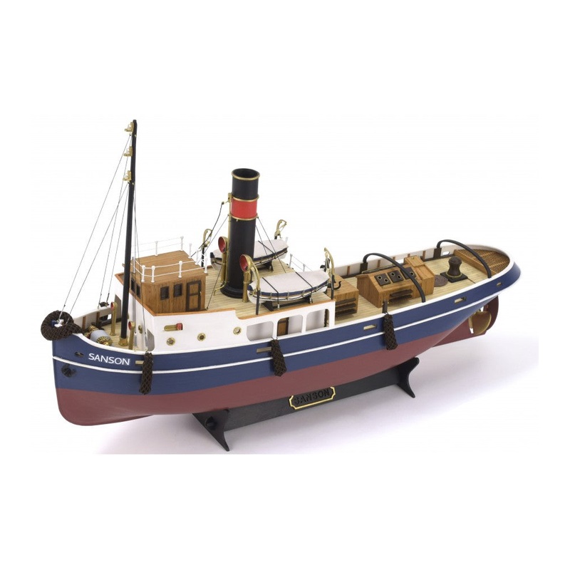 1/50 Sanson Tugboat Wooden Ship